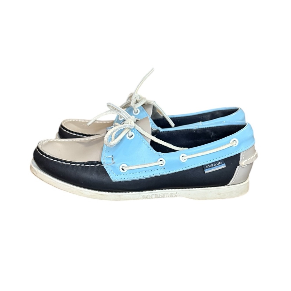 Sebago Spinnaker Boat shoes with Leather Upper and Classic Design Men’s Size 8.5 - Picture 3 of 9